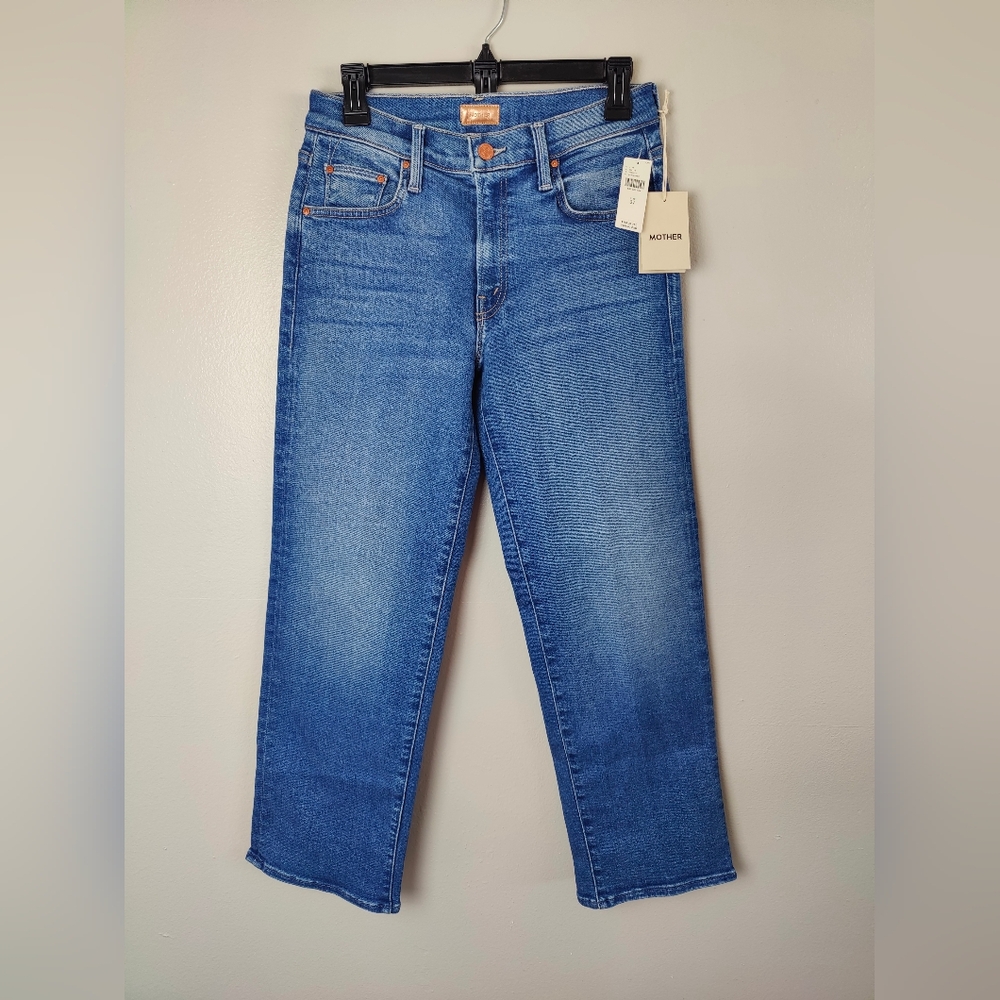 Mother The Mid Rise Rambler Zip Ankle Piece By Piece Wash NWT - Picture 5 of 13